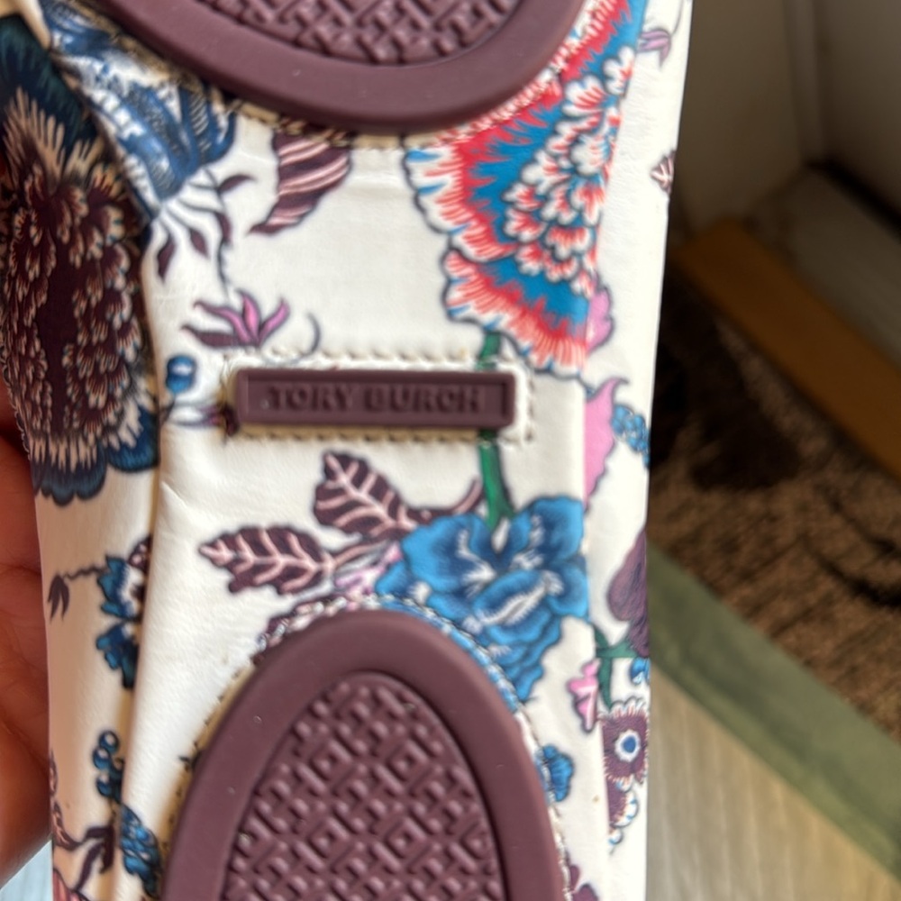 Tory Burch Floral Print Flats - Multicolor - Picture 5 of 6